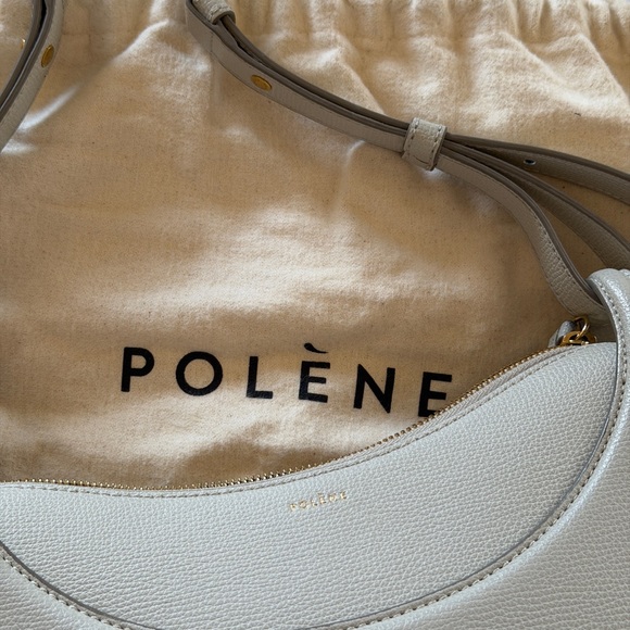 Polene Numéro Dix Edition Textured Chalk Bag - Picture 2 of 16